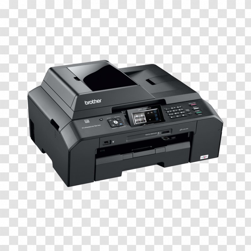 Brother Industries Multi-function Printer Inkjet Printing Driver - Electronics Transparent PNG