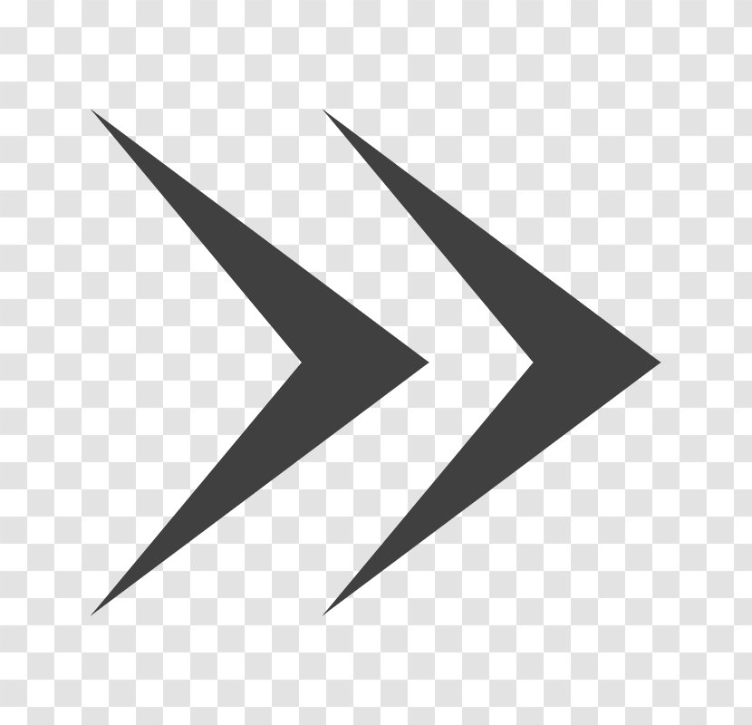 Arrow - Black - Icon In Flat Style. Symbol Web Design, Logo UI Vector Illustration Transparent PNG
