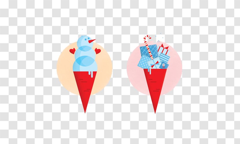 Christmas Dribbble Illustration - Hand Drawn Cones Transparent PNG
