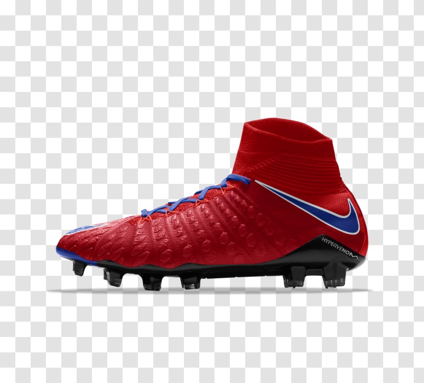 Nike Air Max Football Boot Hypervenom Shoe - Blue Transparent PNG