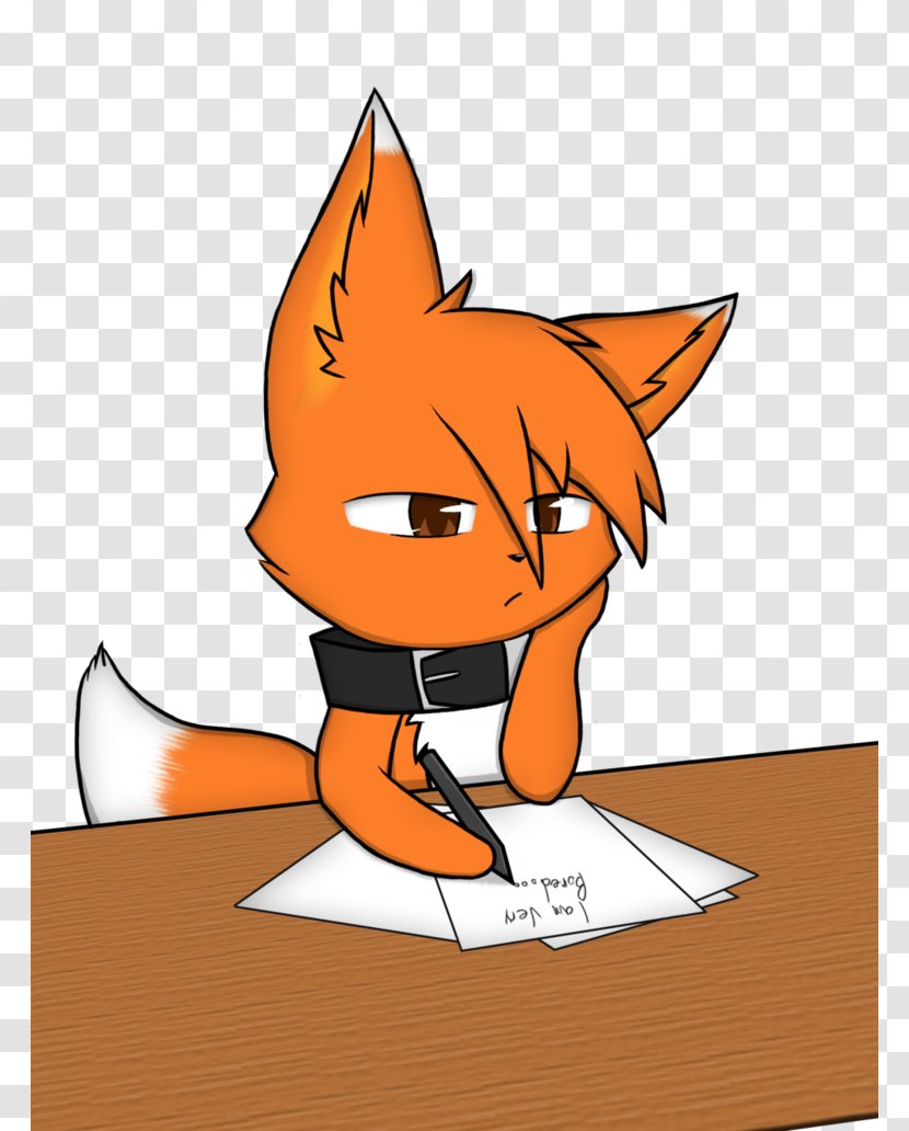 Whiskers Cat Fox Dog - Orange Transparent PNG