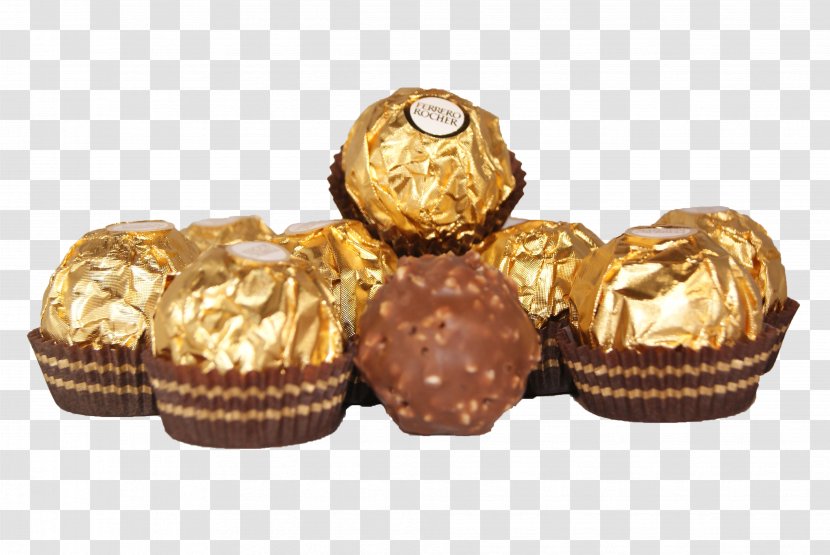 Ferrero Rocher Praline Kinder Bueno Chocolate - Biscuits - Cocoa Transparent PNG