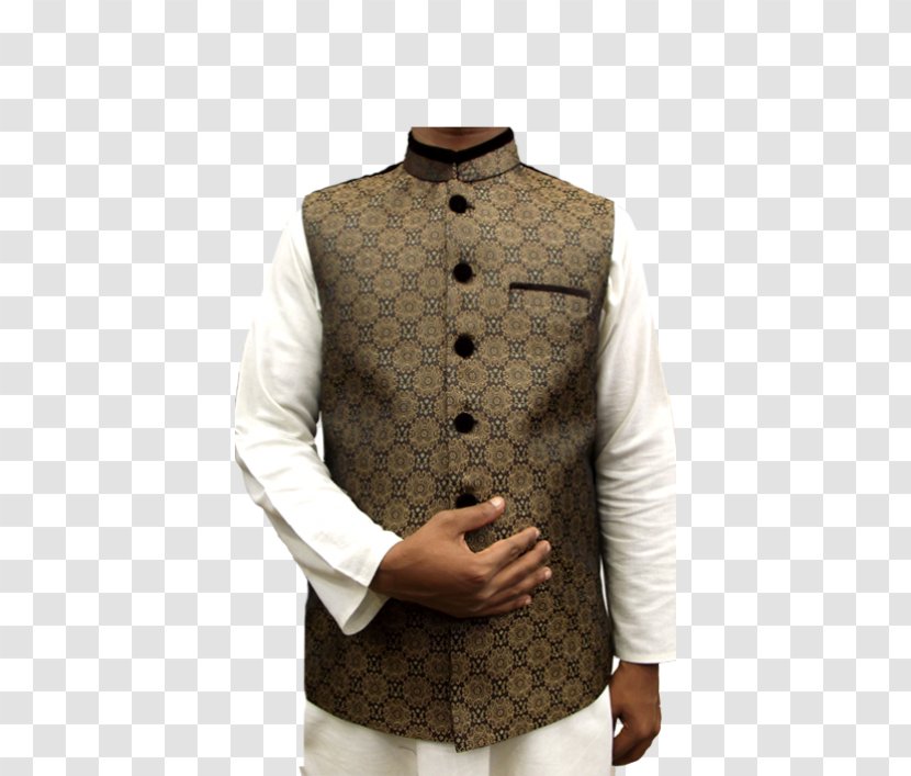 Gilets Waistcoat Jacket Kurta Sleeve - Outerwear Transparent PNG