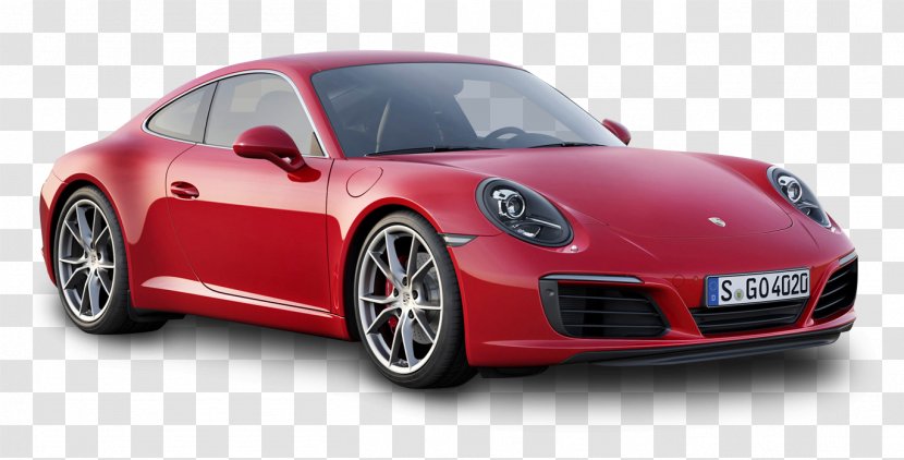 Porsche 911 GT3 2017 Carrera 930 - Cayman - Red Car Transparent PNG