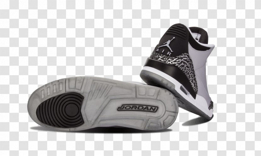 Jumpman Air Jordan Sneakers Shoe Fashion - White - Blck Transparent PNG