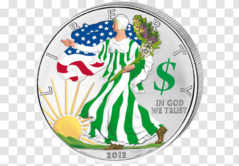United States American Silver Eagle Coin - Feinsilber - We Graduated Transparent PNG