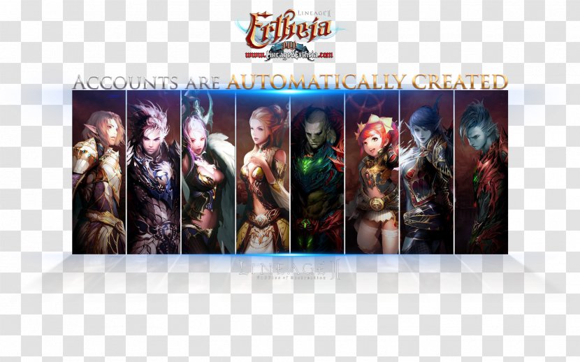 Lineage II Mouse Mats Poster Computer Game - 2 Transparent PNG