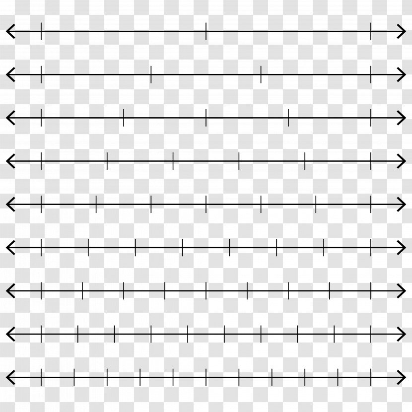 Number Line Fraction Worksheet Mathematics - Frame - Paper Firework Transparent PNG