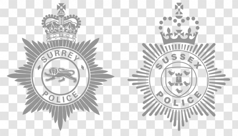 Sussex Police - Crest Transparent PNG