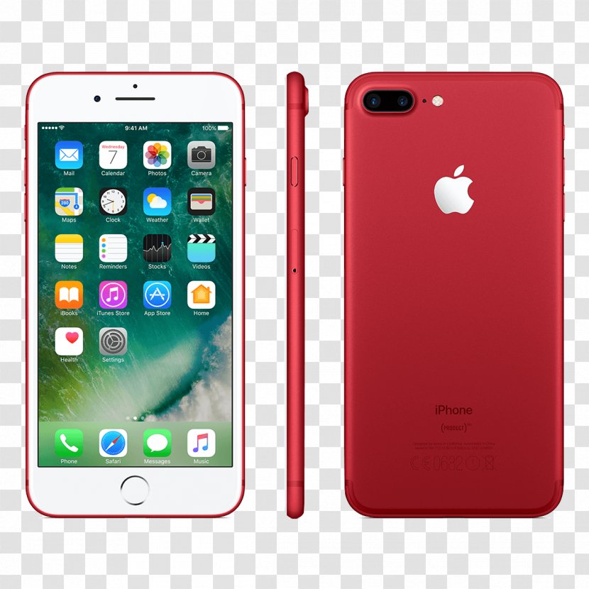 Apple IPhone 7 Telephone Product Red - Iphone - Psdiphone6 Transparent PNG