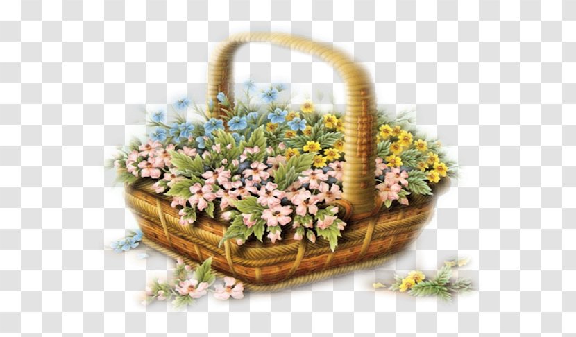 Floristry Basket Gift - Flower Arranging - Floral Design Transparent PNG