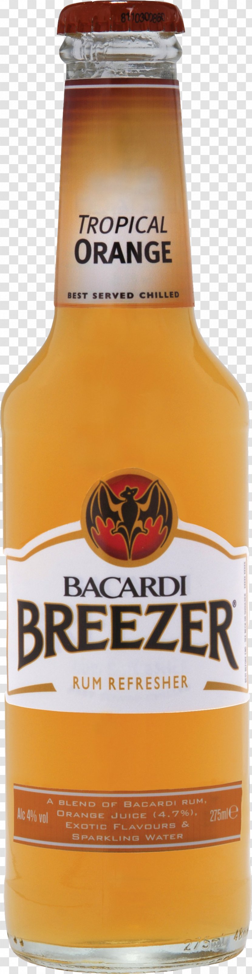 Liqueur Bacardi Breezer Superior Beer Rakı - Alcopop Transparent PNG