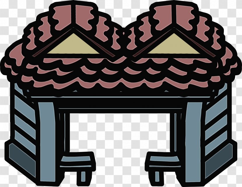 Haunted House Cartoon - Wet Ink - Blog Transparent PNG