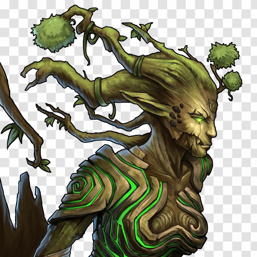 Guild Wars 2: Heart Of Thorns Gems War Dryad Ghoul Mythology - Mythical Creature - Gemini Transparent PNG