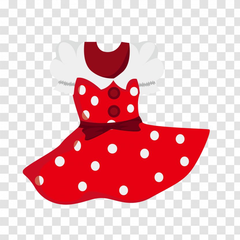 Costume Dress Clothing - Red - Lovely Maid Transparent PNG