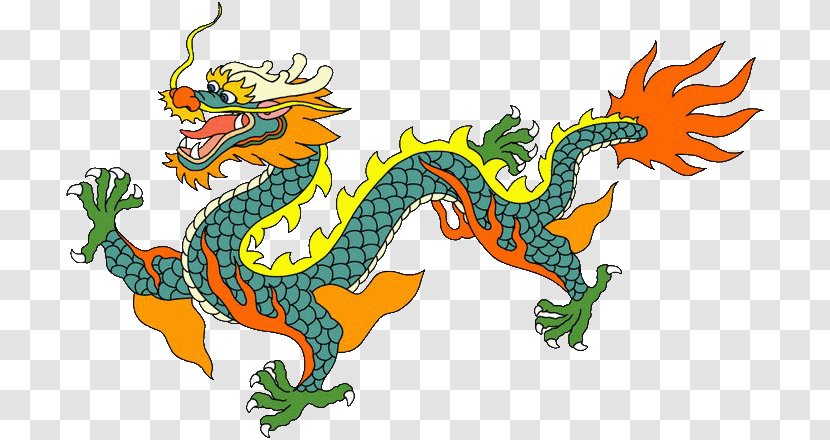 China Chinese Dragon Drawing Budaya Tionghoa - Mythical Creature - Cyan Transparent PNG