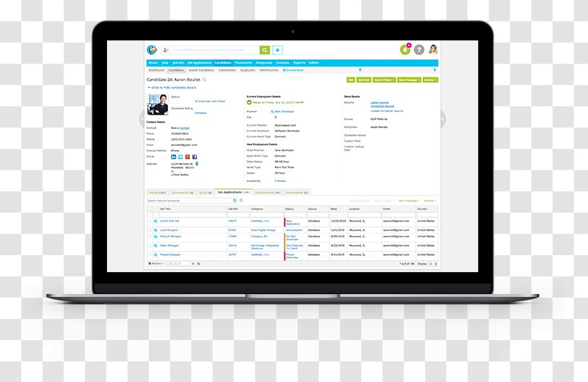 Fleet Management Software Business Revenue - Upserve - Laptop Mockup Transparent PNG