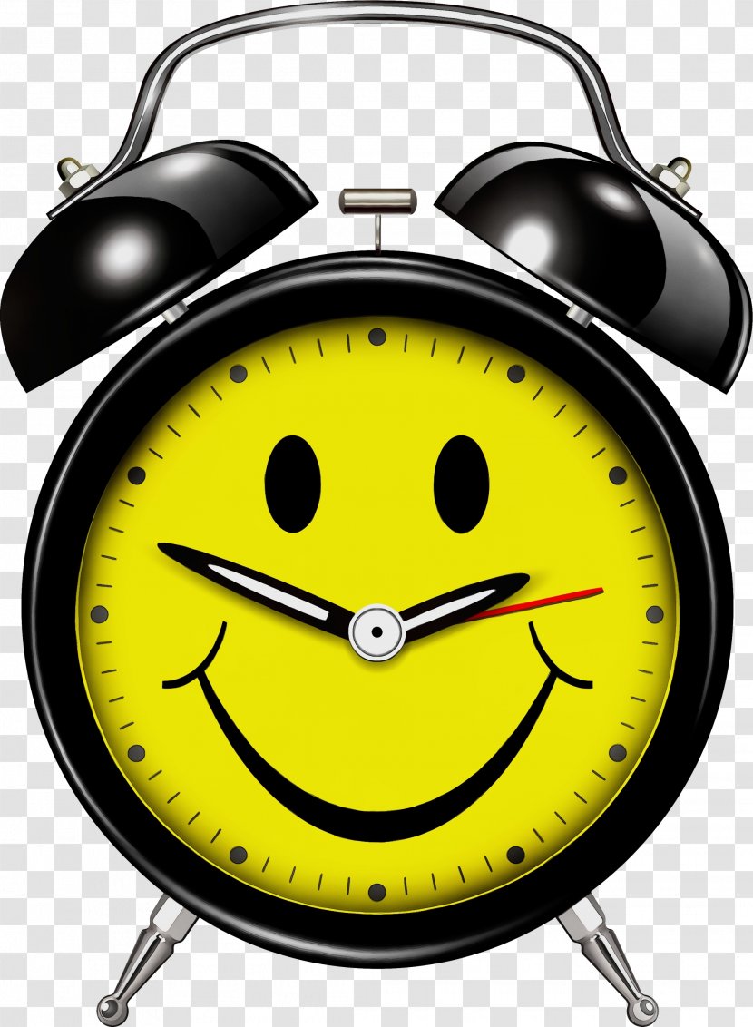 Emoticon - Alarm Clock - Cartoon Smile Transparent PNG