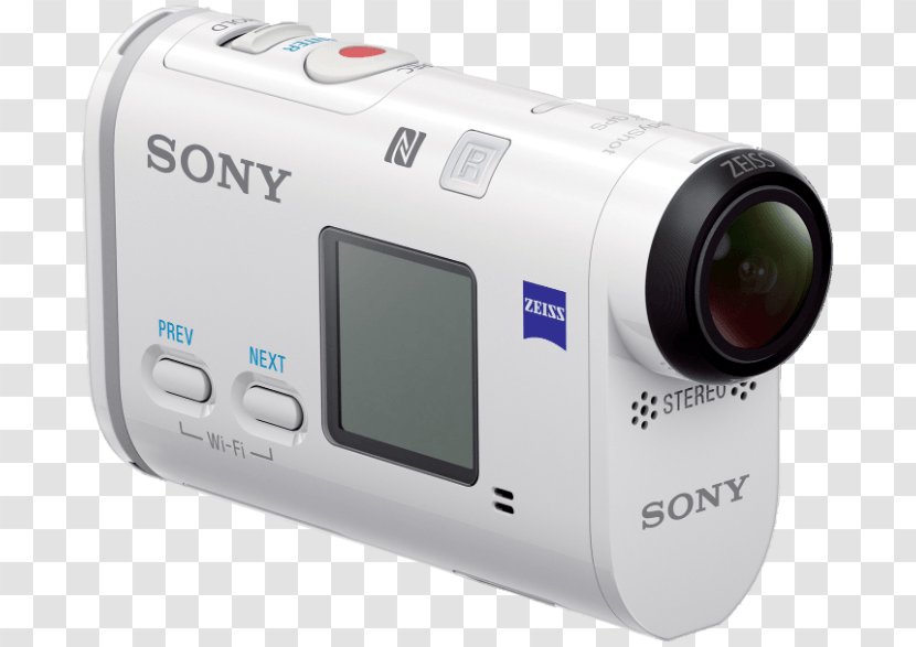 Sony Action Cam FDR-X1000V Video Cameras 索尼 Camera - Hdras100v Transparent PNG