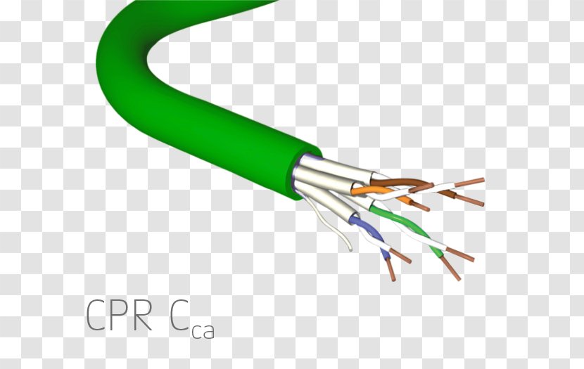 Electrical Cable Twisted Pair Category 5 6 MICROCONNECT U/Utp Cat6A Flat Unshielded Network SFTP6A - Wire Transparent PNG