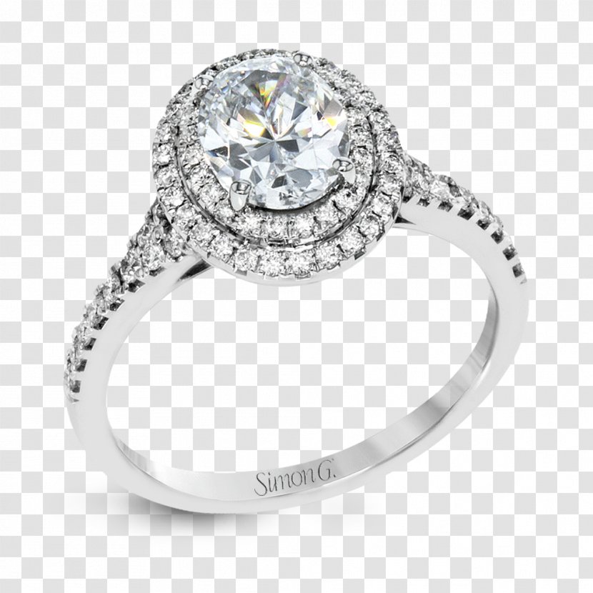 Sylvie Collection Engagement Ring Diamond Brilliant - Gemstone Transparent PNG