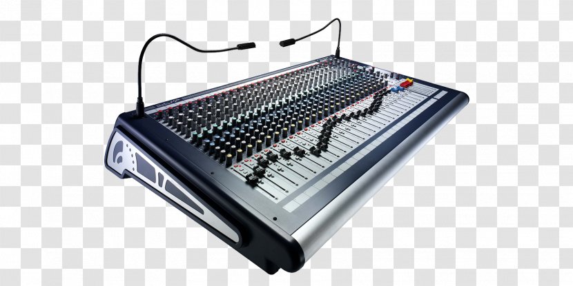 Audio Mixers Soundcraft Live Sound Mixing - Recording Studio Transparent PNG