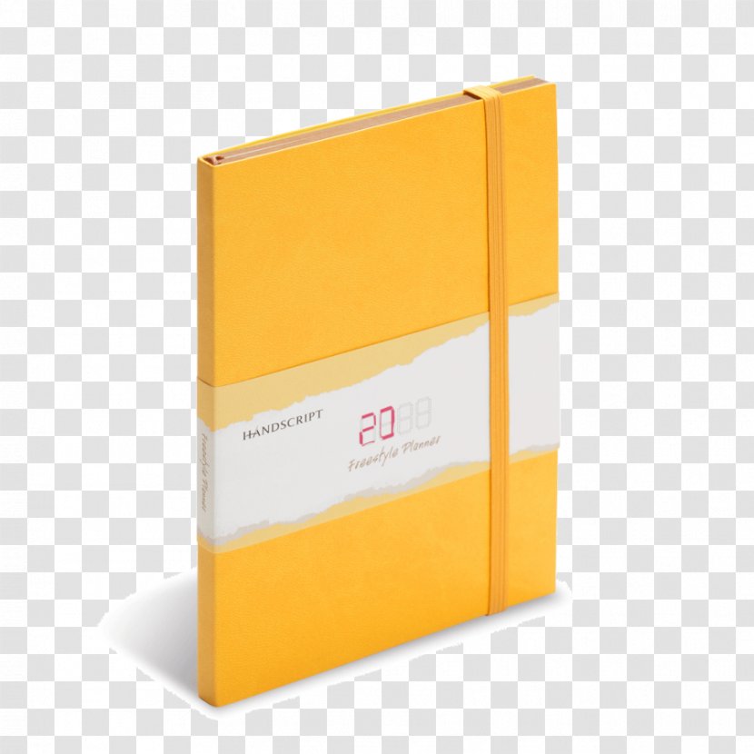 Paper Notebook Handscript Sketchbook - Yellow Transparent PNG