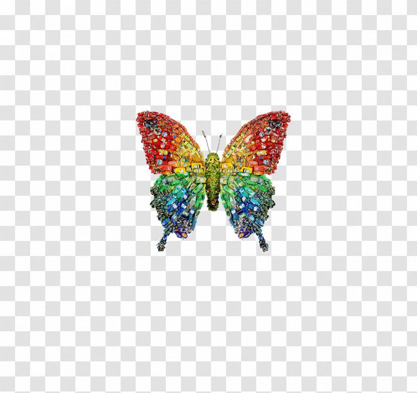 Artist Recycling The Arts DeviantArt - Pollinator - Goods Butterfly Buckle-free Material Transparent PNG