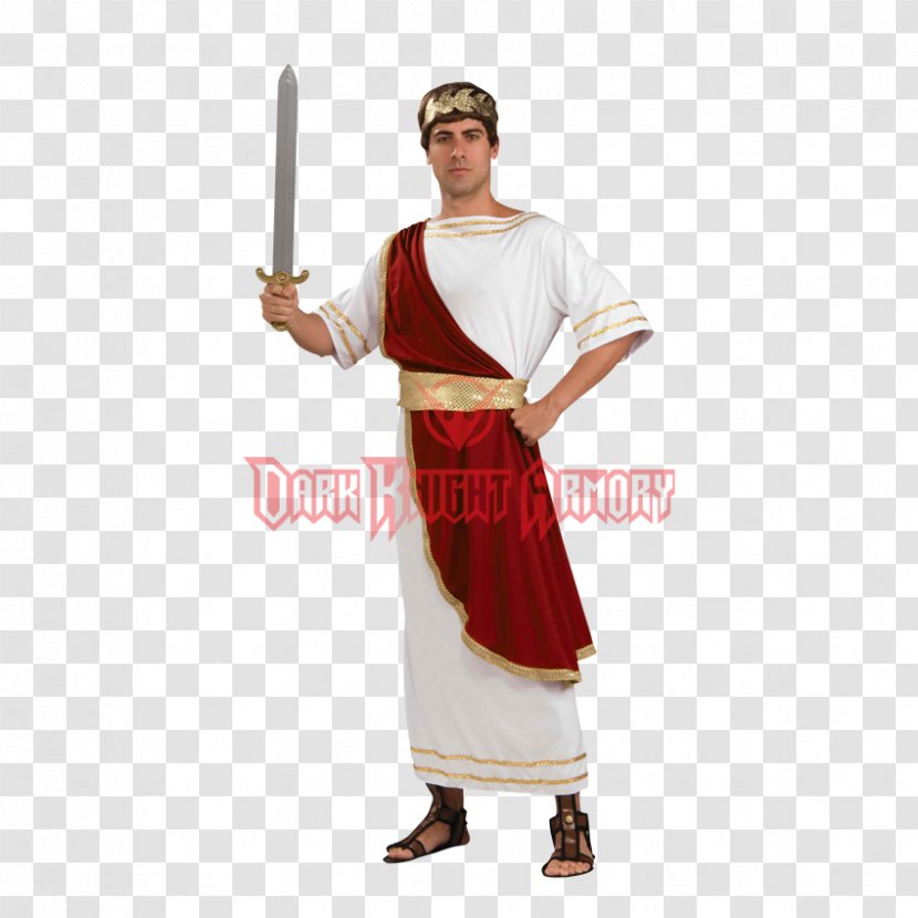 Robe Roman Empire Ancient Rome Halloween Costume - Toga Party - Dress Transparent PNG