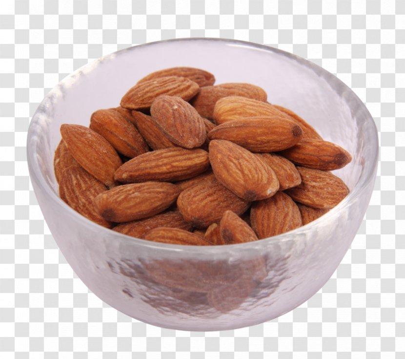 Nut Almond Food Bowl Transparent PNG