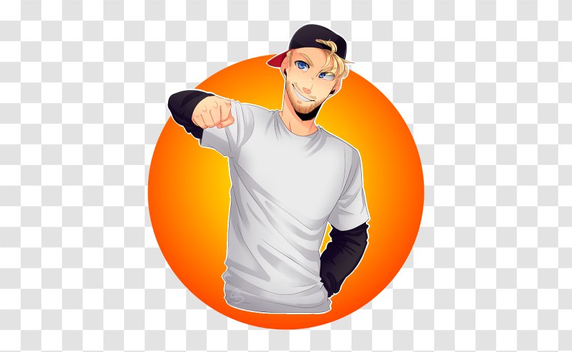 PewDiePie YouTuber Fan Art - Thumb - Youtube Transparent PNG