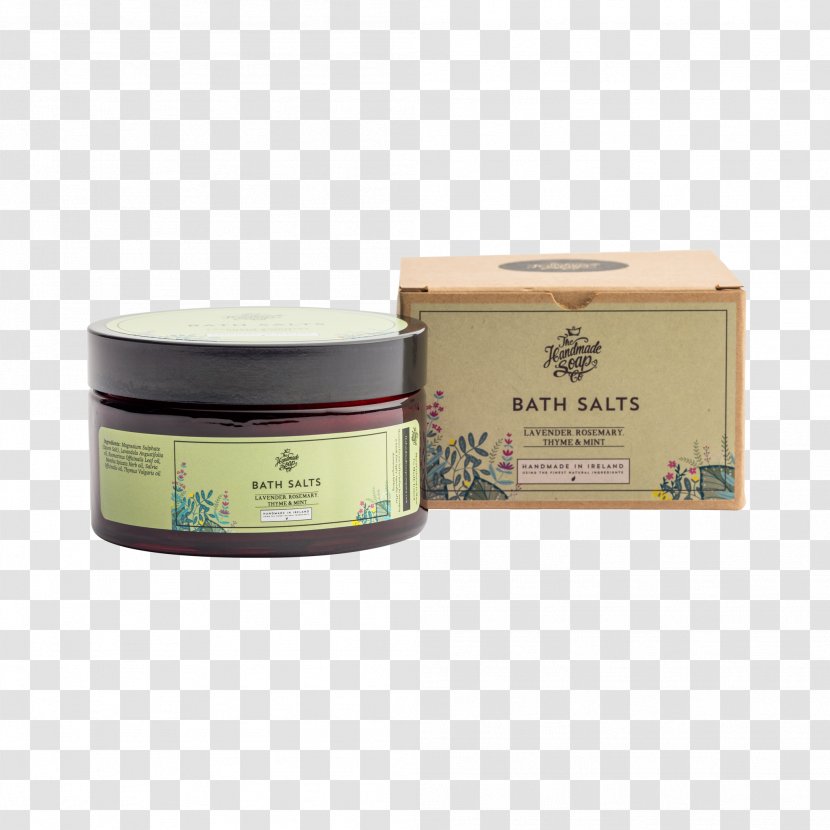 English Lavender Bath Salts Rosemary Thyme Mint - Sodium Chloride - Salvia Flower Transparent PNG