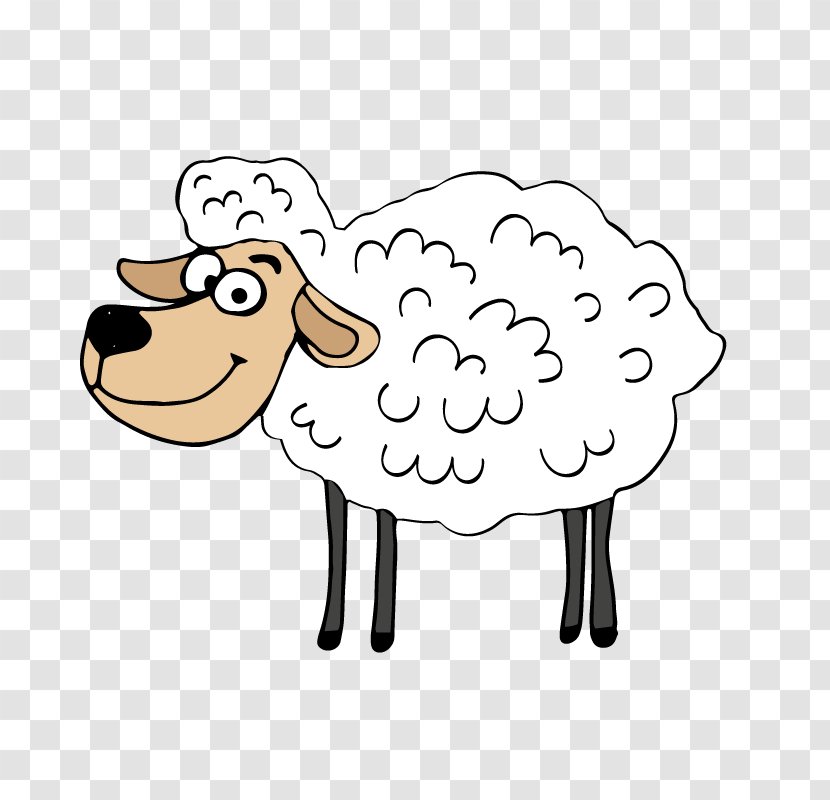 Sheep Goat Livestock - Mammal - White Wool Transparent PNG