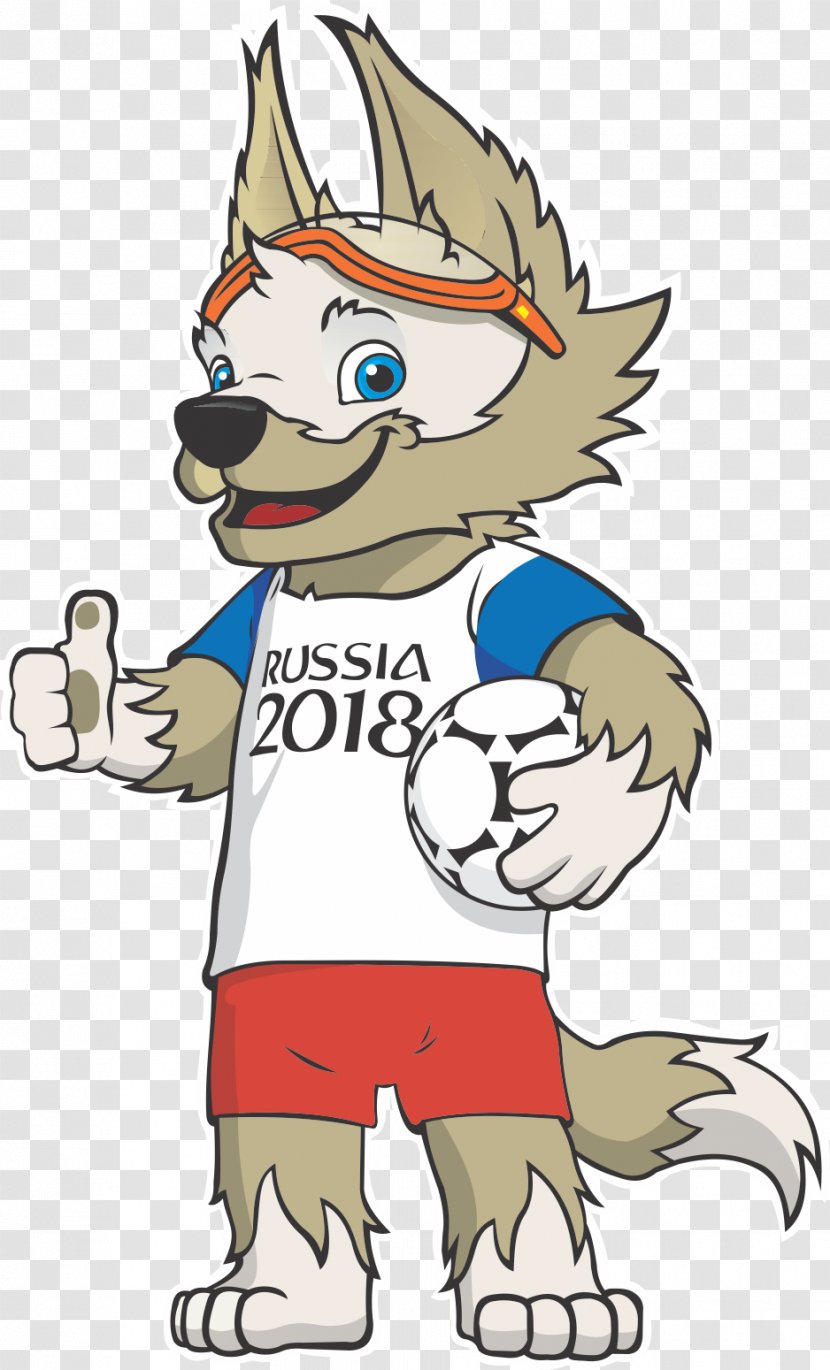 2018 FIFA World Cup Russia Zabivaka Official Mascots - Silhouette Transparent PNG