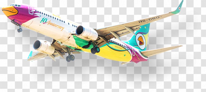 Airplane Aircraft Airliner Nok Air - Aerospace Engineering - Identity Information Transparent PNG