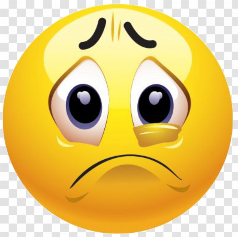 Emoticon Emoji Sadness Smiley Frown Transparent PNG