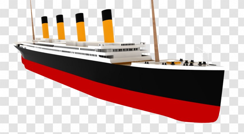 Rhinoceros 3D RMS Titanic Animation Boat - Naval Architecture Transparent PNG