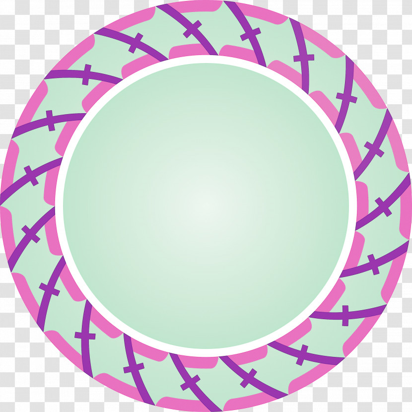 Circle Frame Transparent PNG