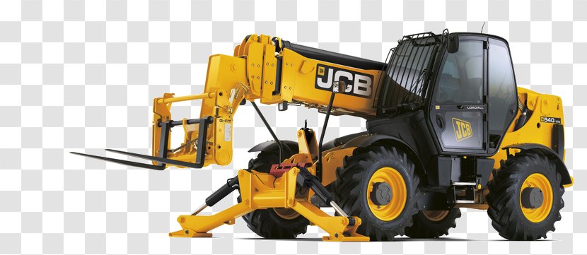 Caterpillar Inc. Telescopic Handler JCB Excavator Forklift - Agriculture - Construction Trucks Transparent PNG