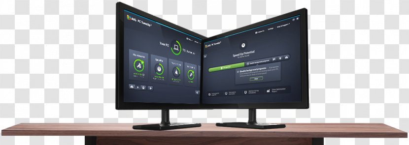 Computer Monitors Desktop Computers Personal Gaming - Flat Panel Display - Mac Vs Pc Transparent PNG