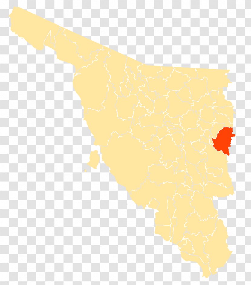 Cananea Santa Ana Tubutama Bavispe Municipality Nacozari De García - Ecoregion - Map Transparent PNG