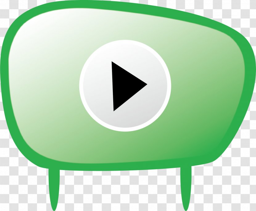 Button - Technology - Vector Green Play Transparent PNG