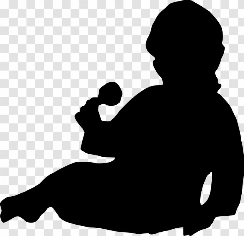 Silhouette Fetus Clip Art - Human Behavior - Sillhouette Transparent PNG