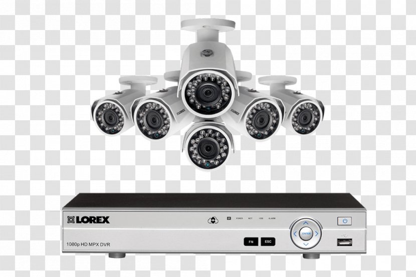Wireless Security Camera Closed-circuit Television Lorex Technology Inc Surveillance Digital Video Recorders Transparent PNG