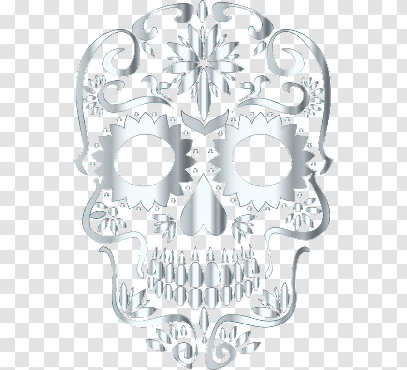 La Calavera Catrina Skull Desktop Wallpaper Clip Art - Head Transparent PNG