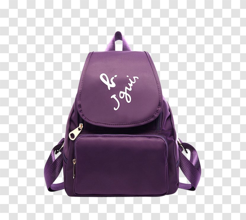 Handbag Backpack Satchel Leather Nylon Transparent PNG