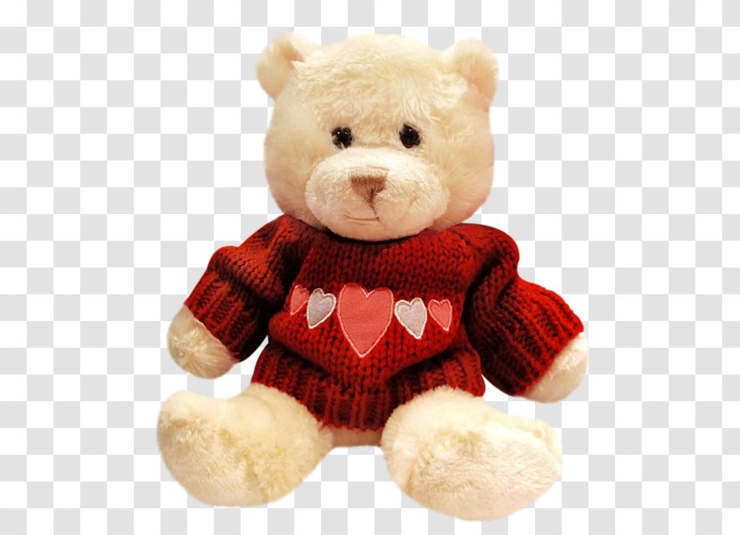 Bear Valentines Day Love February 14 - Heart - Doll Transparent PNG