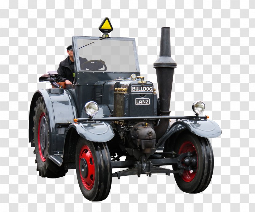 Tractor Lanz Bulldog D 9506 Car Oldtimer-Traktor-Vermietung Strobel - Physical Map Transparent PNG