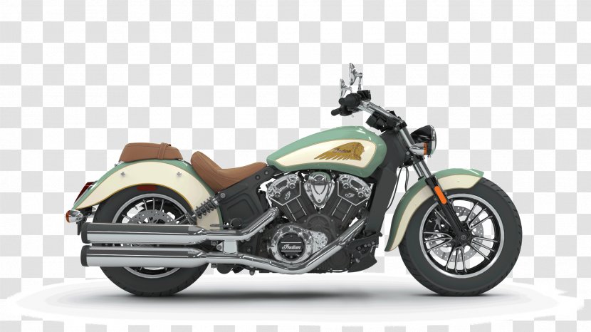 Indian Scout Motorcycle Chief Cruiser - Vehicle Transparent PNG