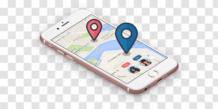 Mobile Phones Vehicle Tracking System Global Positioning Telephone - Communication Device - Gps Location Map Transparent PNG